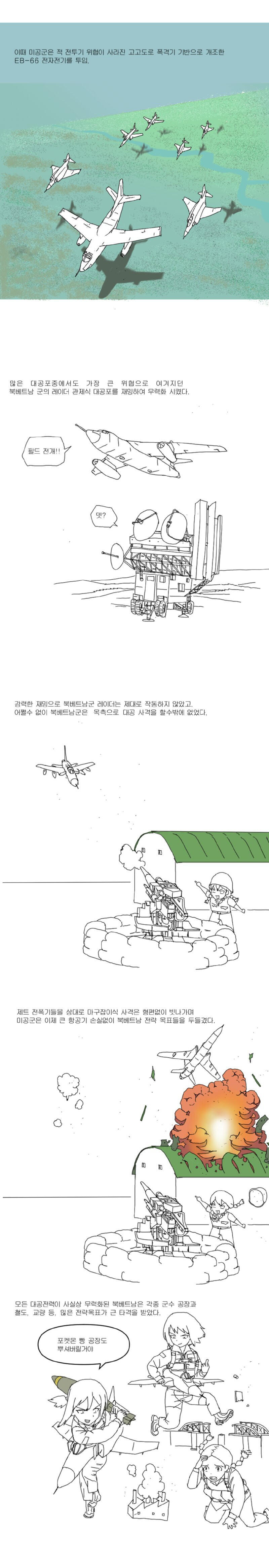 베트남 항공전 만화