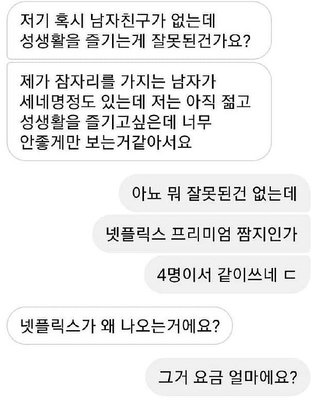 남자친구가 없는 여자의 넷플릭스 성생활...jpg