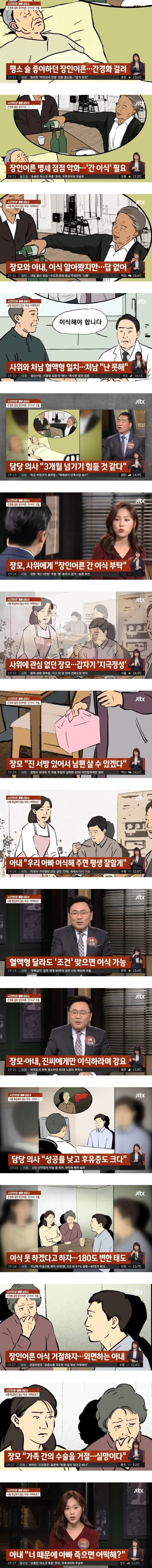 장인 간이식 거절한 사위.JPG