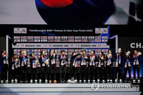 여자 배드민턴, 중국과 악연 끊고 이뤄낸 12년 만의 우버컵 우승