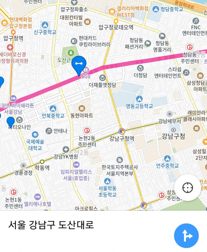 연예인 음주운전 하면 맨날 등장하는 장소