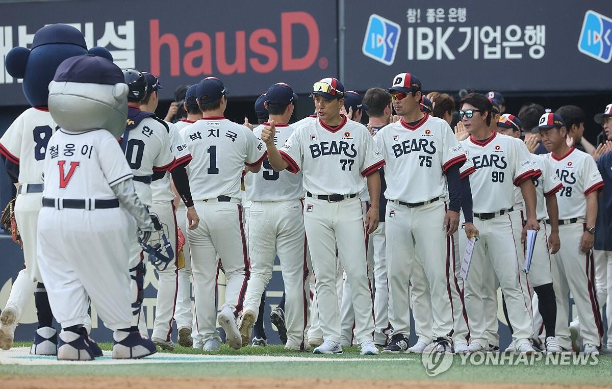 '부임 첫해 PS' 이승엽 두산 감독 