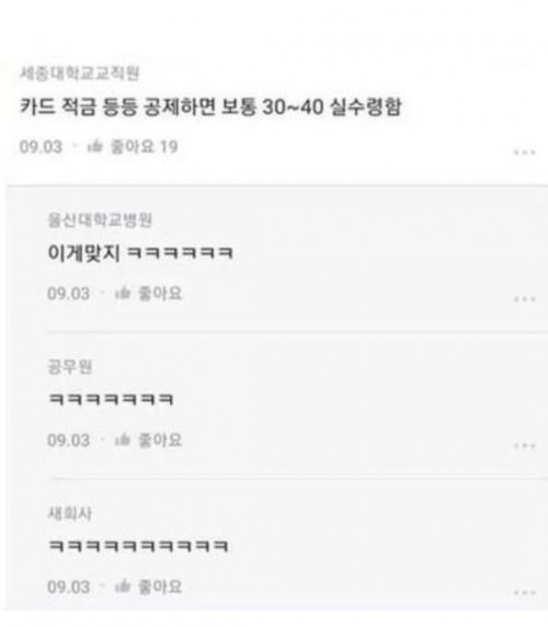 직장인 실수령 월급