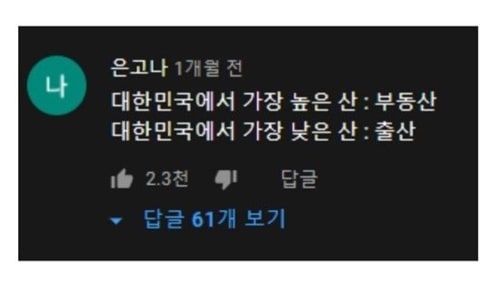 높은 산과 낮은 산