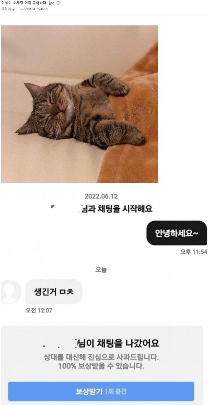 소개팅 어플 해본 후기.jpg