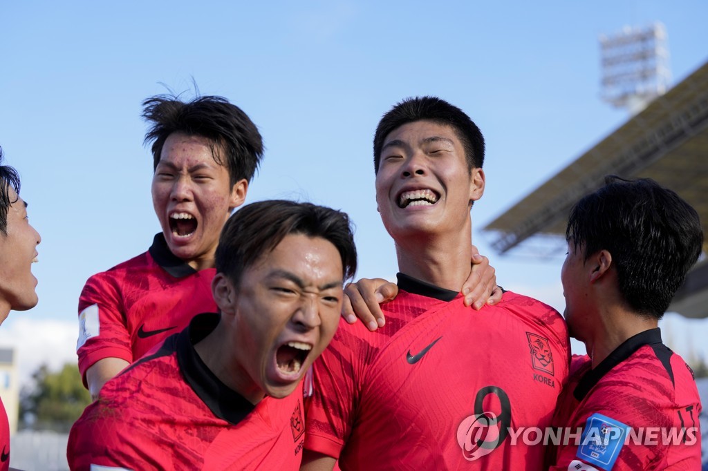 '어게인 2019' 김은중호, U-20 월드컵 첫판서 프랑스에 2-1 승리