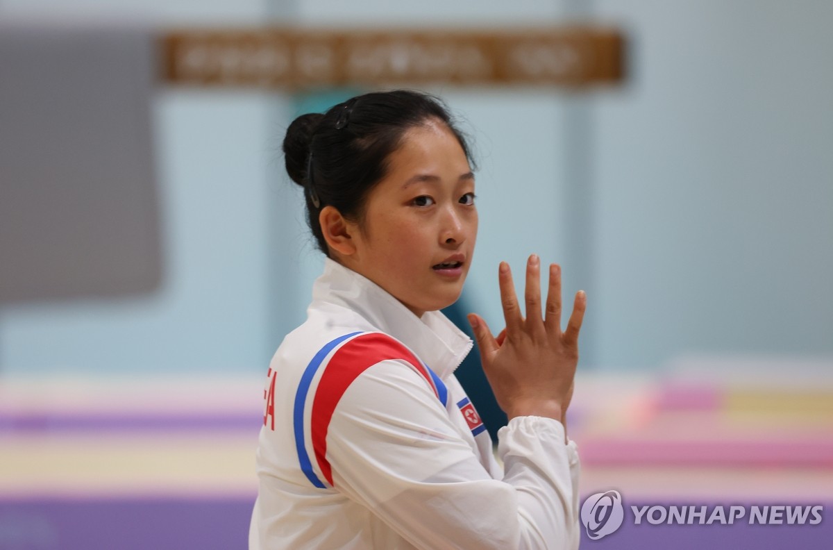 [올림픽] 북한 기계체조 안창옥, 파리 입성 다음날부터 맹훈련