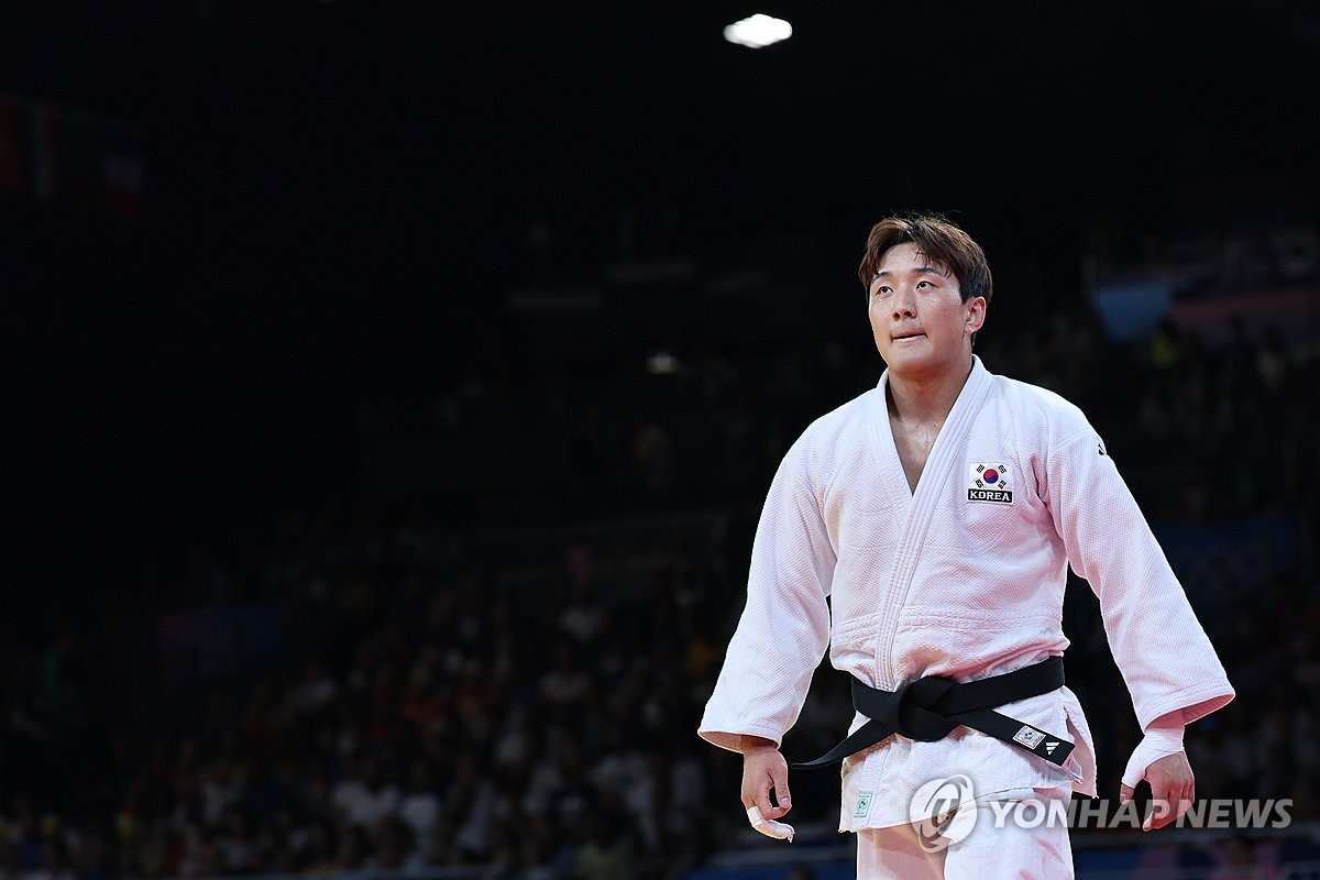 [1보] 유도 이준환, 세계랭킹 1위 꺾고 올림픽 남자 81㎏급 동메달