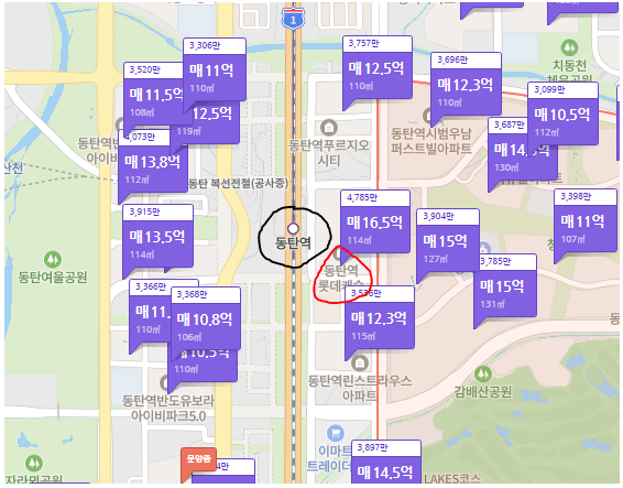 동탄 로또 청약 아파트 시세와 분양가 ㄷㄷㄷ