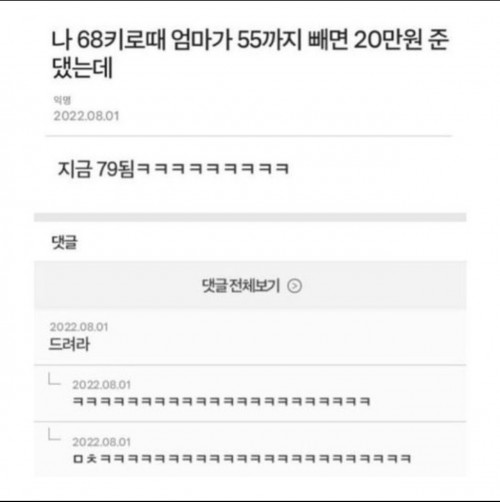 댓글이 캐리한 유머글