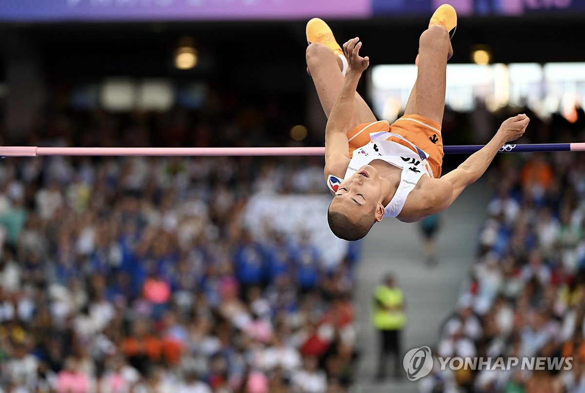 [올림픽] 육상 높이뛰기 우상혁, 메달 획득 실패…2ｍ27로 7위(종합)