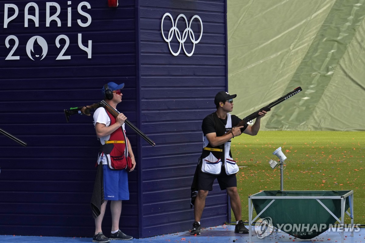 [올림픽] 선전한 한국 스키트 혼성, 본선 7위로 아쉽게 결선 무산