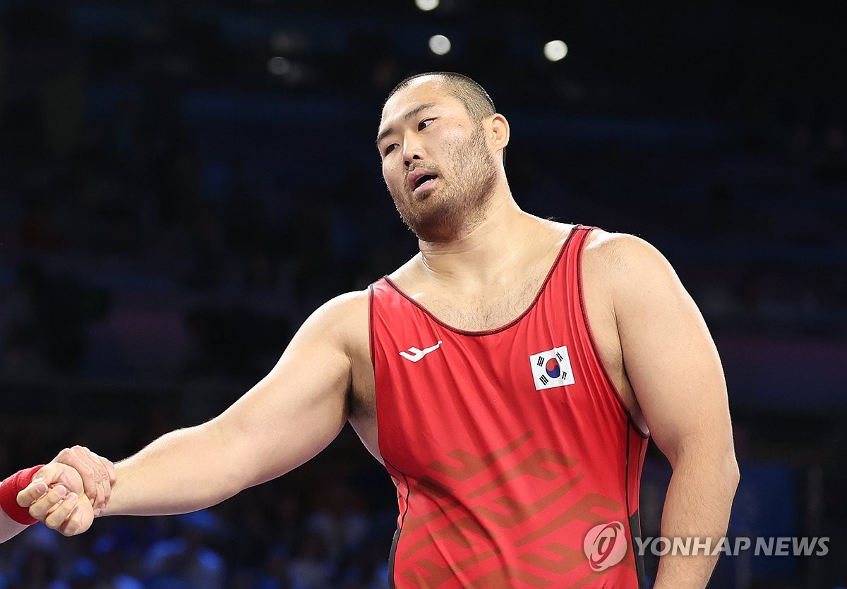 [올림픽] 레슬링 이승찬, 패자부활전 탈락…김승준도 첫판 완패