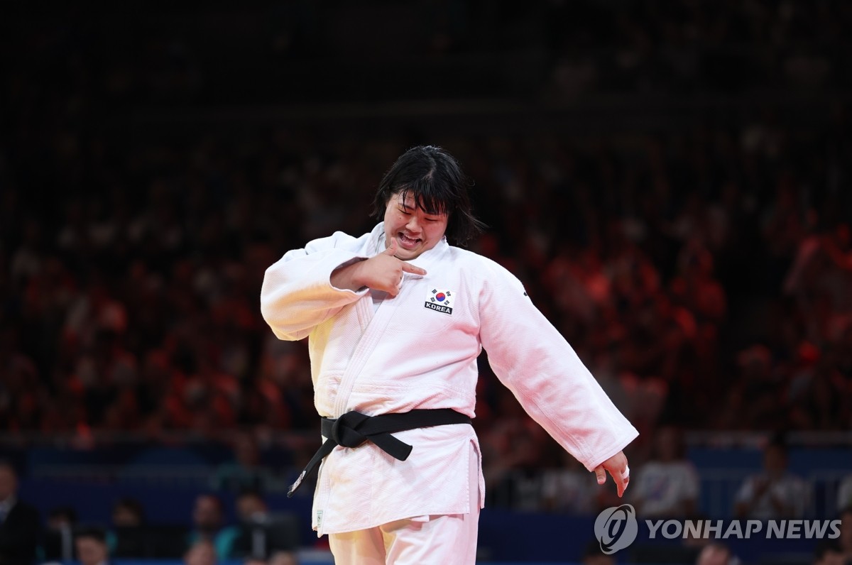 [올림픽] 24년 만에 여자유도 새 역사 쓴 김하윤 