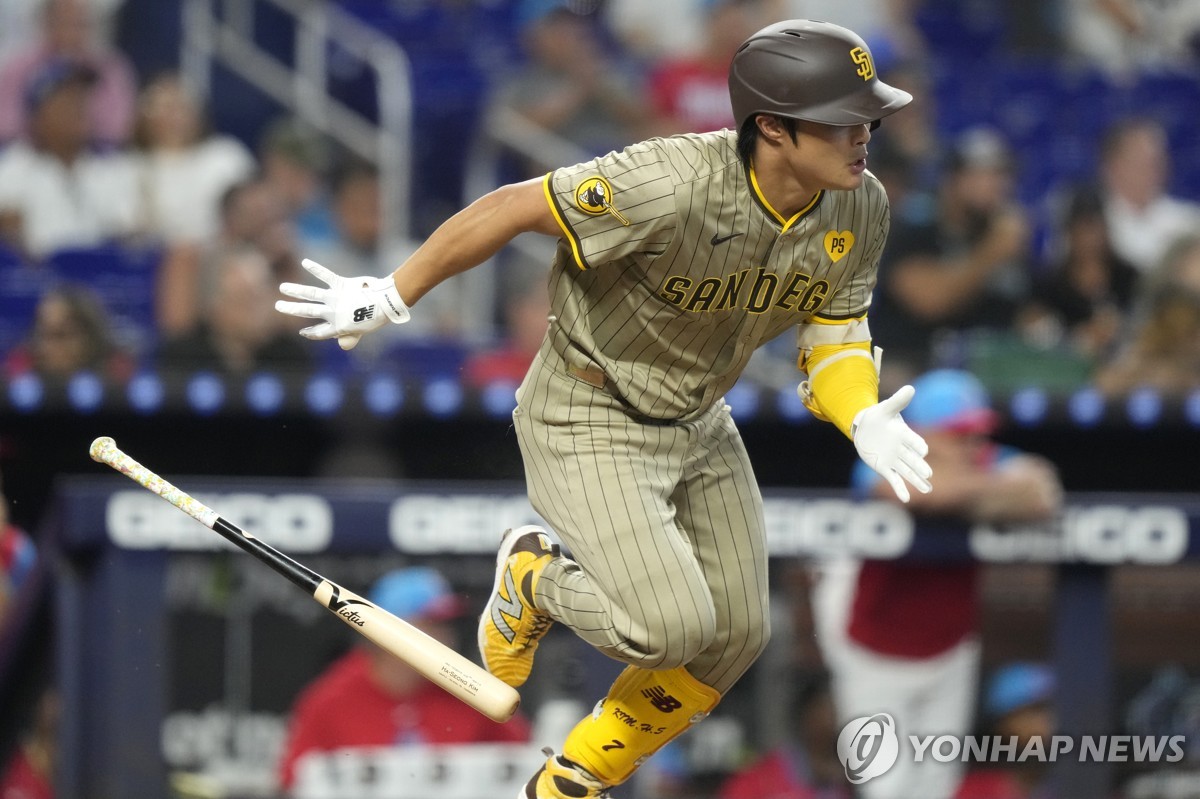 김하성, 9경기 만에 멀티 히트…샌디에이고 7연승 행진