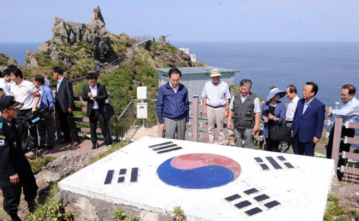 전임 대통령들의 독도에 대한 행동