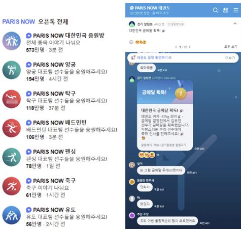 네이버 팬카페 통해 올림픽·e스포츠 응원하는 MZ세대