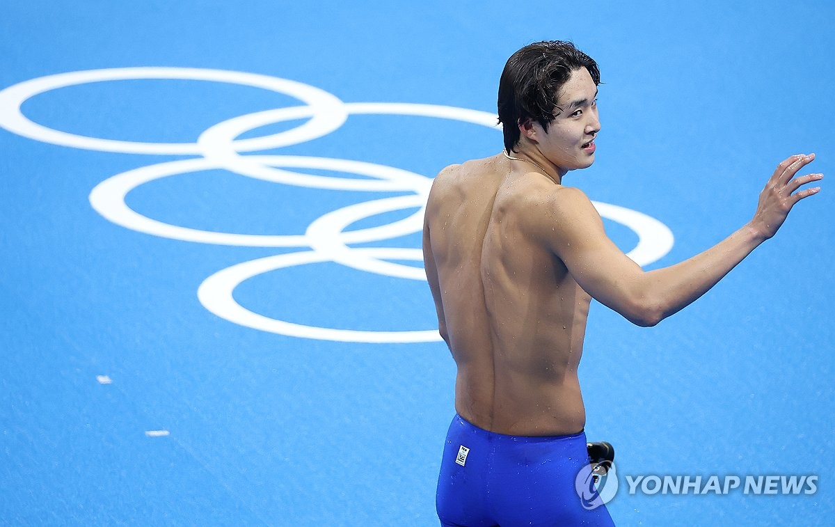 [올림픽] '황금세대' 절반의 성공…김우민 동메달·계영 800ｍ 결승 성과