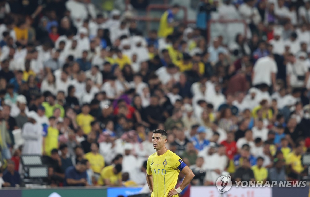 알나스르, 슈퍼컵서 알힐랄에 1-4 완패…호날두는 '시상식 패싱'