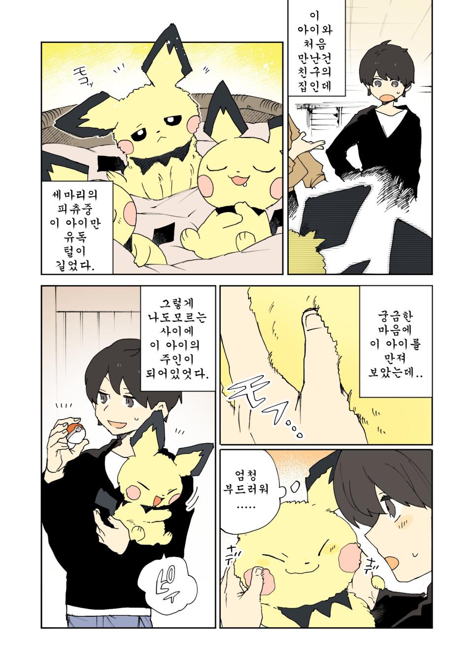 복슬복슬 피카츄 manhwa