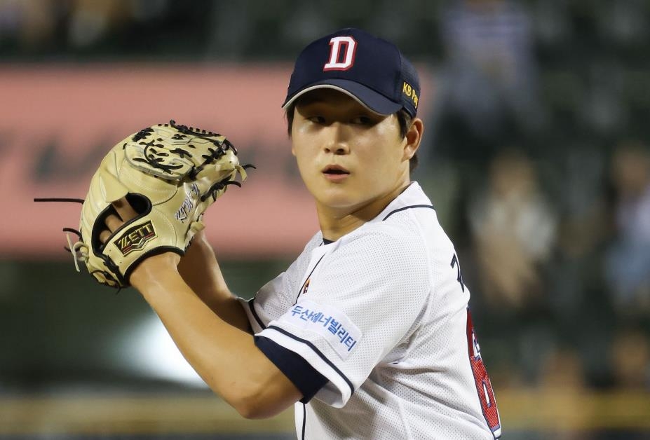 물오른 두산 신인 마무리 김택연…두 경기 연속 5아웃 세이브