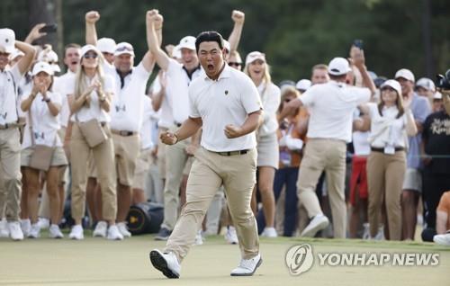 남자골프 프레지던츠컵 앞둔 김주형 