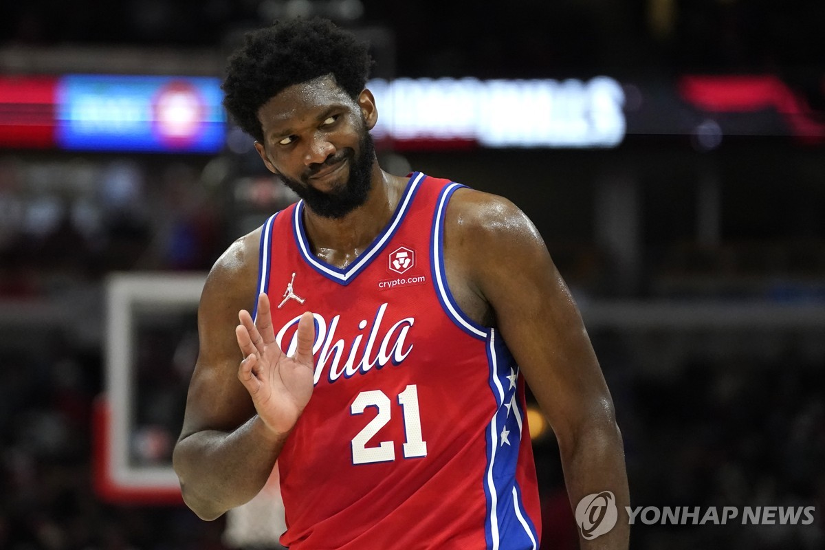 NBA 필라델피아, 엠비드와 연장 계약…3년 2천577억원 규모