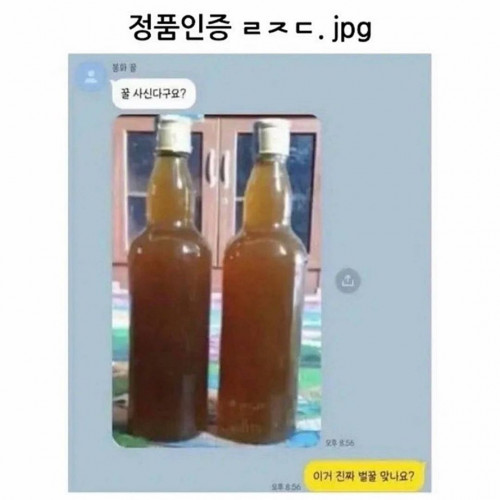 정품인증 레전드