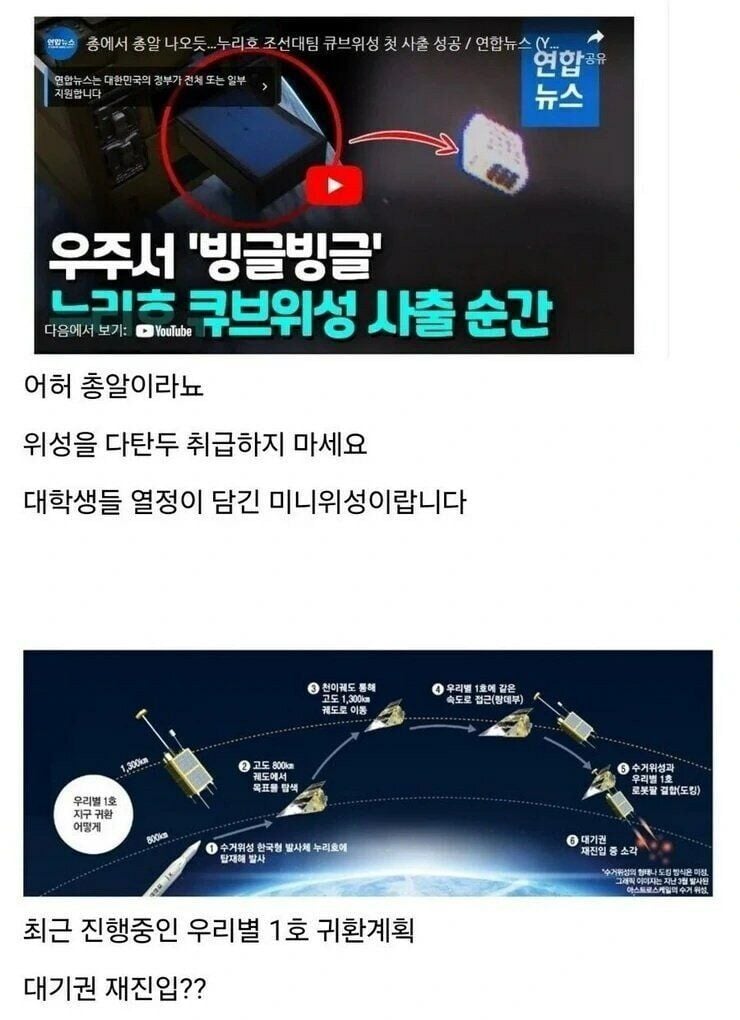 하나도 수상하지 않은 한국의 우주 기술