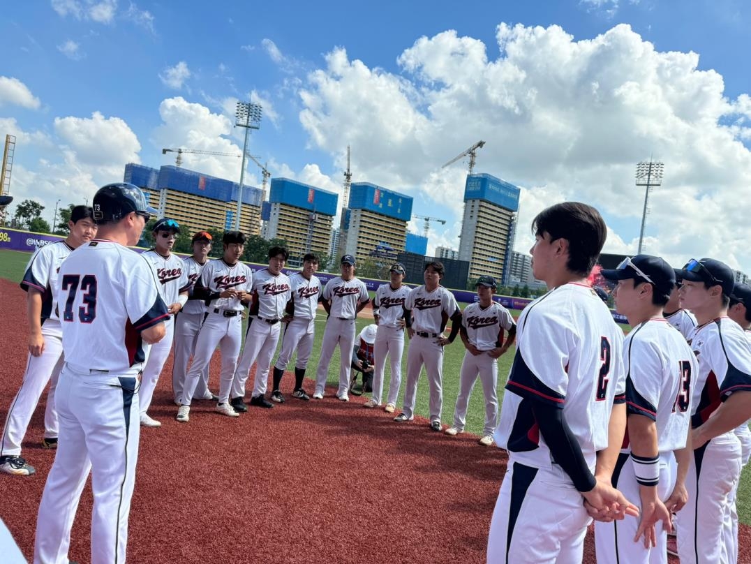 U-23 야구대표팀, 월드컵 한일전 석패…3-4위 결정전 진출 실패