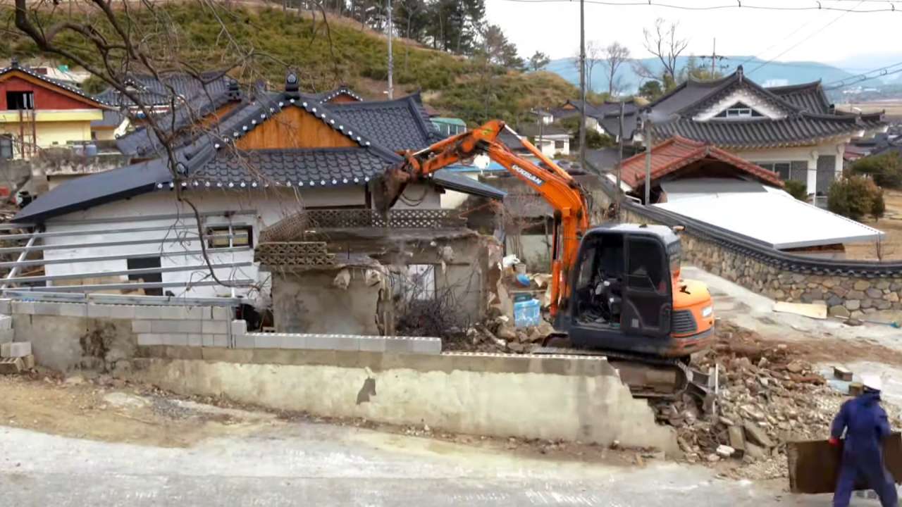 문화재 주변 마을의 14년에 걸친 변신