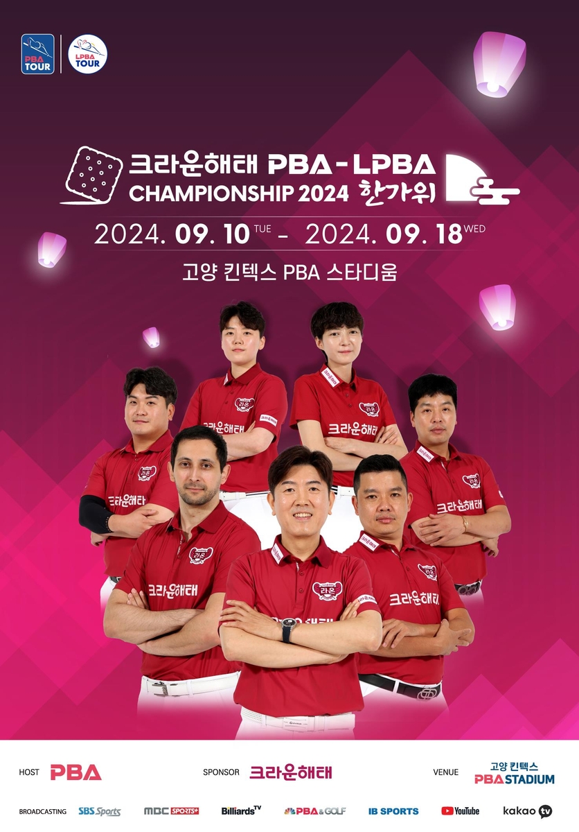 한가위는 보름달 같은 당구공과 함께…PBA 챔피언십 10일 개막