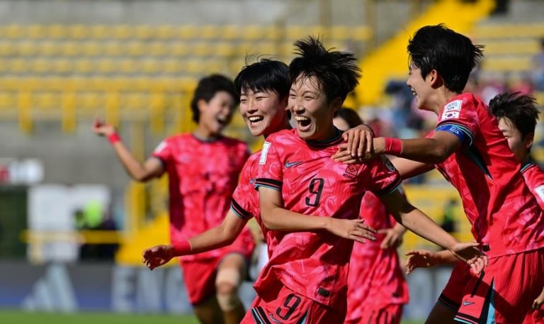 U-20 여자축구, 강호 독일 1-0 제압…월드컵 16강 희망 살려