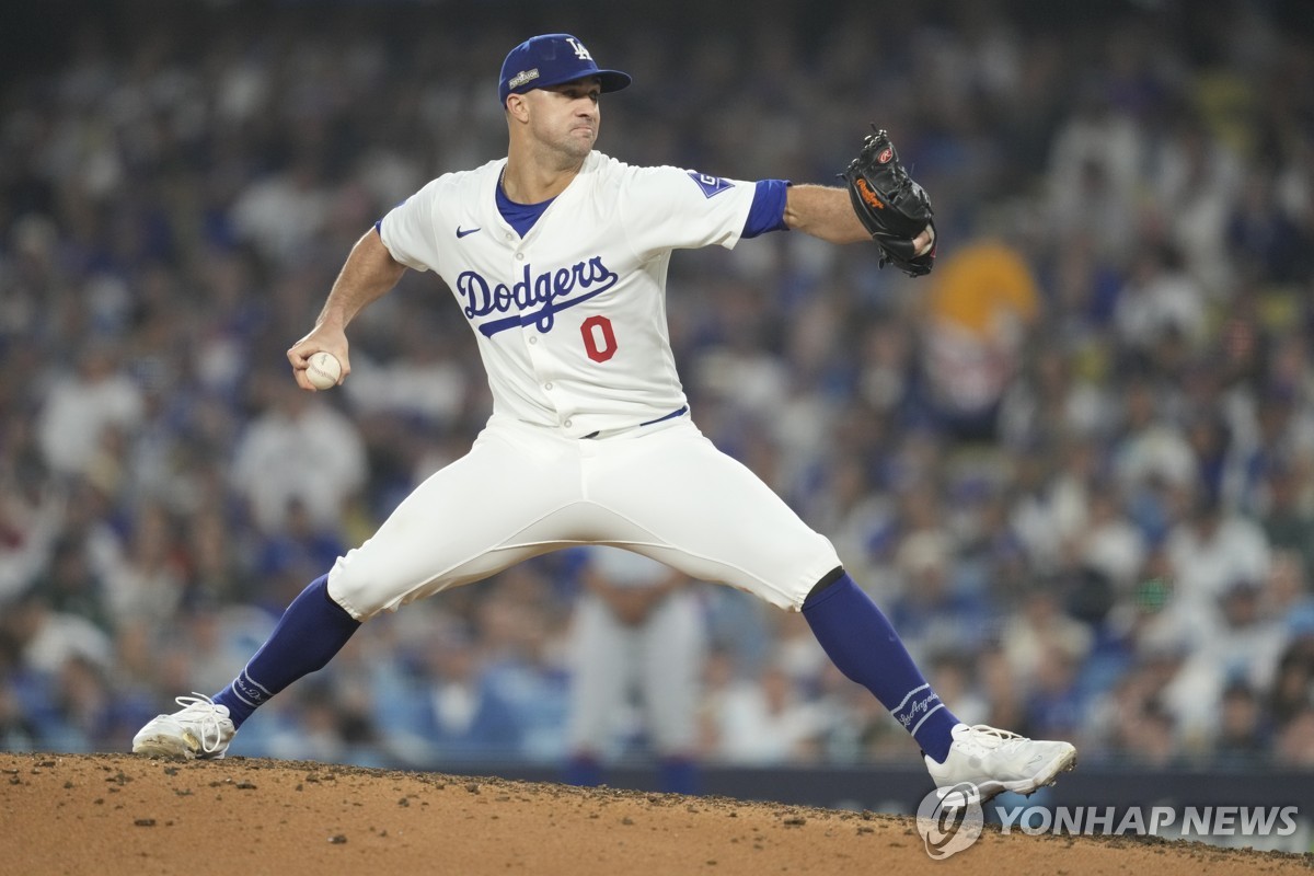 다저스, MLB 포스트시즌 역사상 세 번째로 3경기 연속 팀완봉승