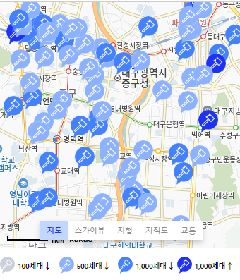 대구 아파트값이 1년 연속 매주 하락하는 이유 