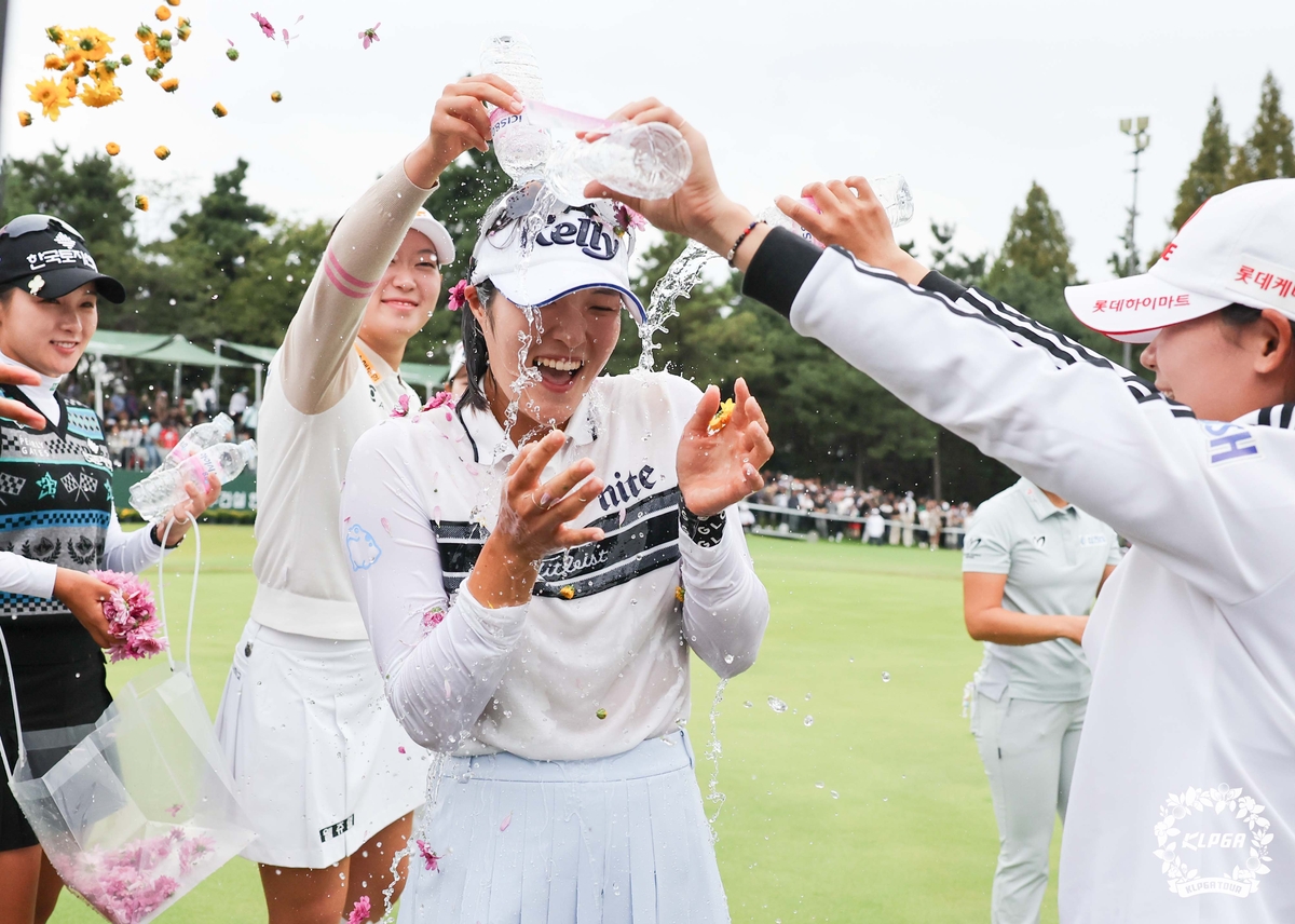 KLPGA '우승없는 신인왕' 김민별, 2년 차에 한풀이 첫 우승(종합)