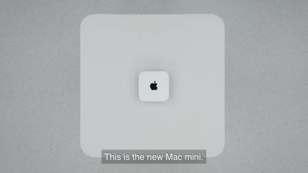 애플 맥미니 공개장면 킹받음ㅋㅋㅋ 