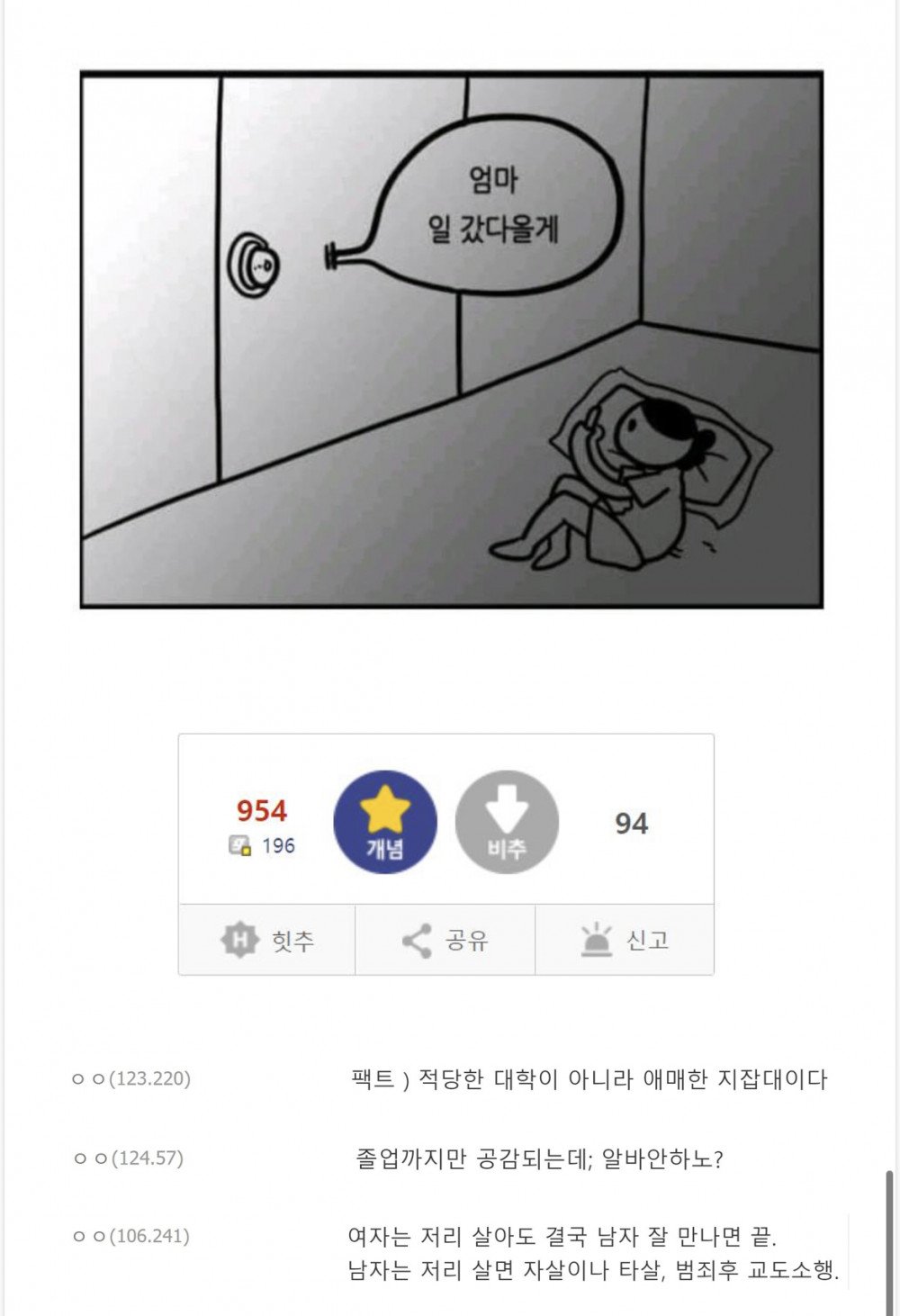 은근히 많다는 요즘 20대들 인생 케이스