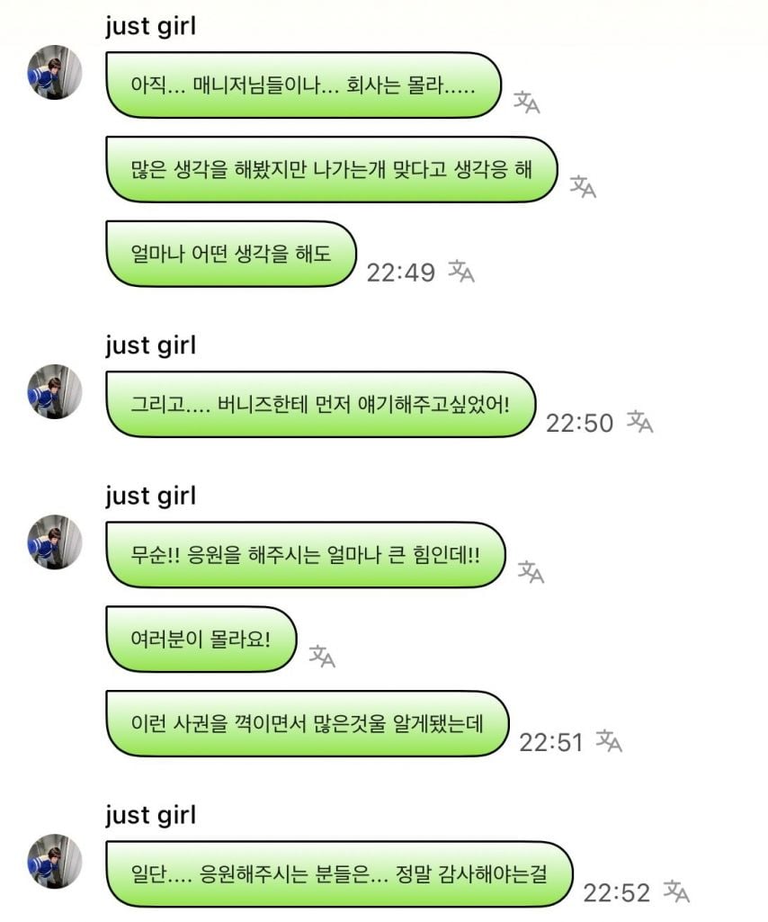 뉴진스 하니 국회 국정감사 출석하겠다멤버팬들 위해