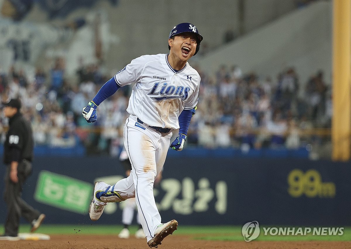삼성 김헌곤, 연타석 홈런 폭발 