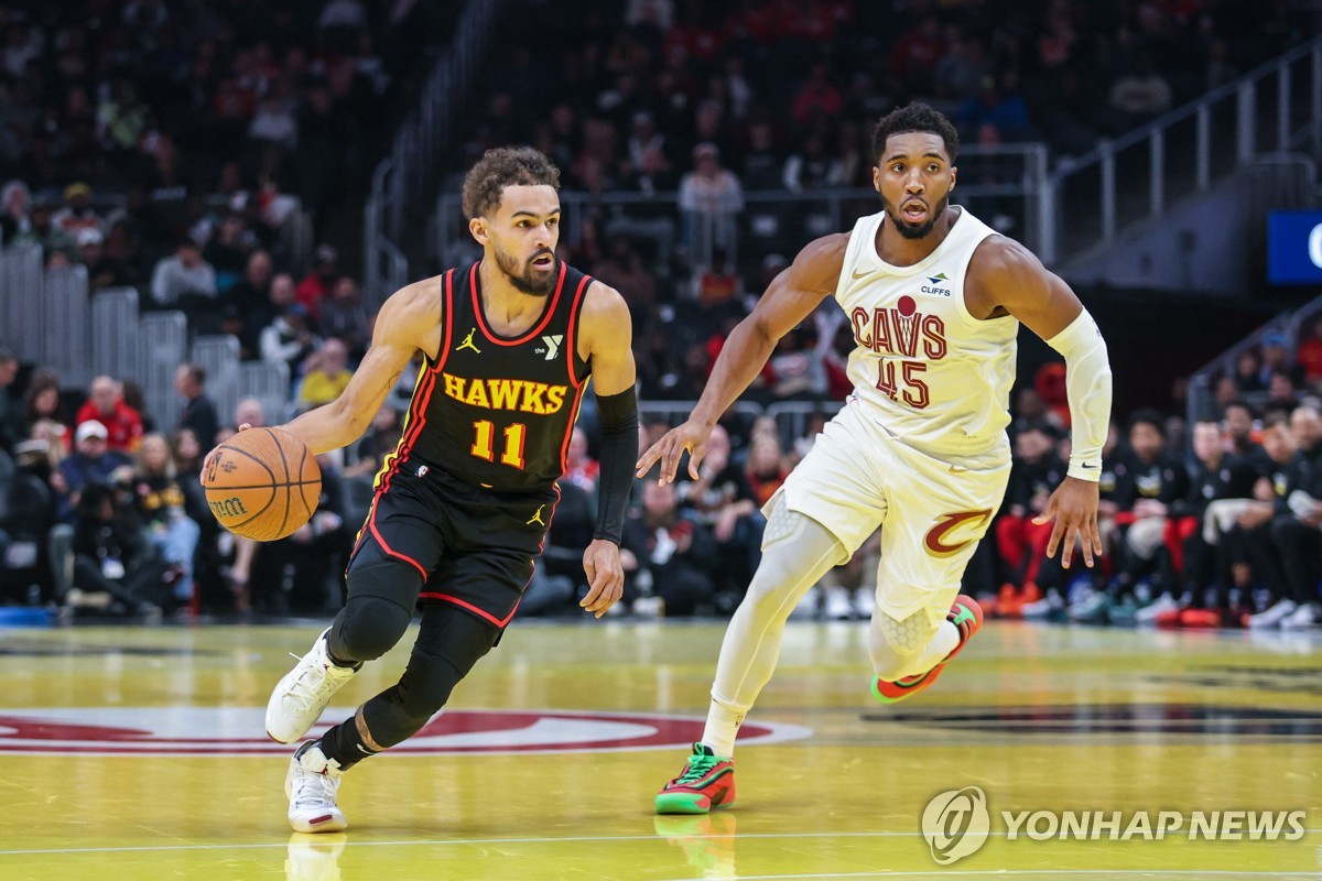 애틀랜타, 동부 선두 클리블랜드에 첫 연패 안겨…NBA컵 8강행