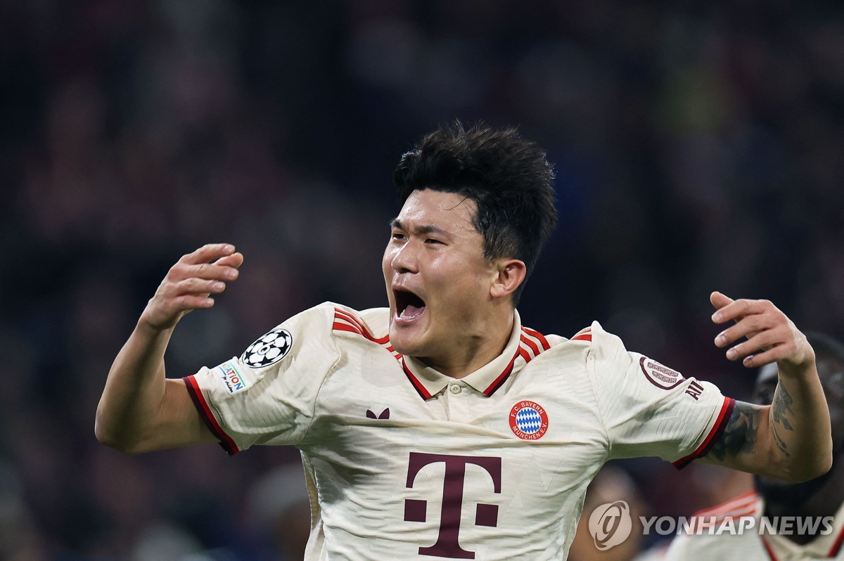 뮌헨 김민재, PSG 이강인 앞에서 UCL 데뷔골…1-0 승리 선봉(종합)