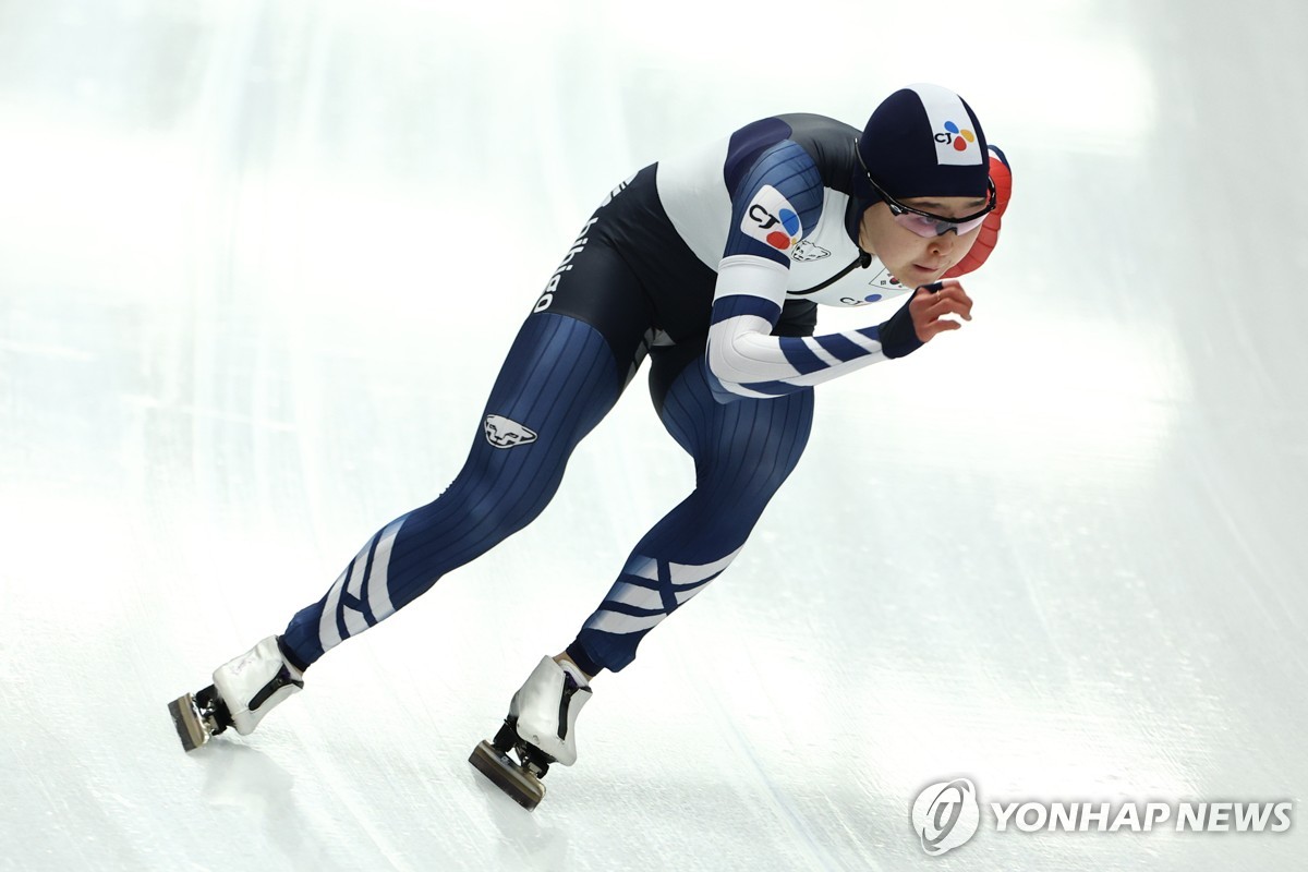 빙속 김민선, 2차 월드컵 500ｍ 1차 레이스 7위…'장비 적응 중'