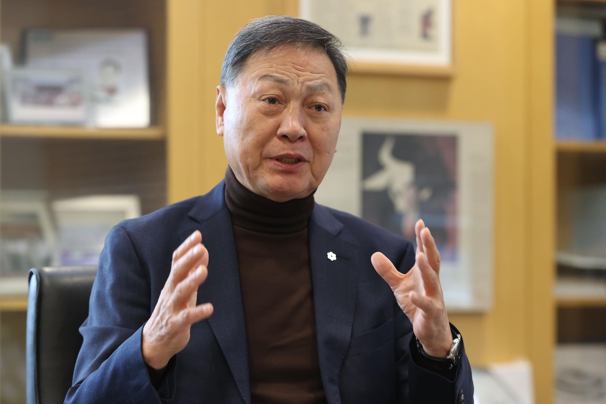 체육회장 출마한 강태선 회장 