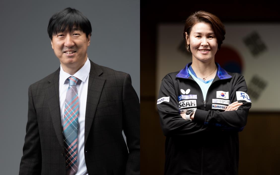 탁구 남녀 국가대표팀 사령탑에 오상은 감독·석은미 코치 선임