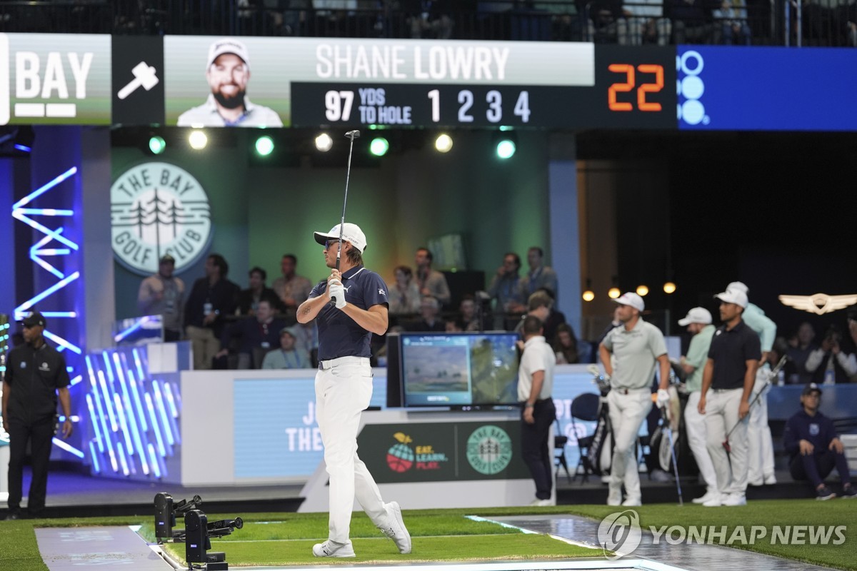 우즈가 만든 스크린골프 TGL, 첫 대회 시청자 수 90만명 돌파