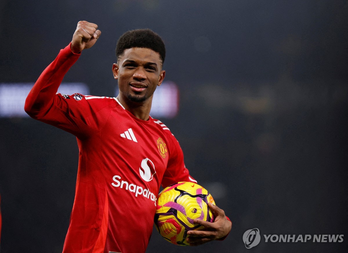디알로, 12분 동안 해트트릭…맨유, 사우샘프턴에 3-1 역전승(종합)