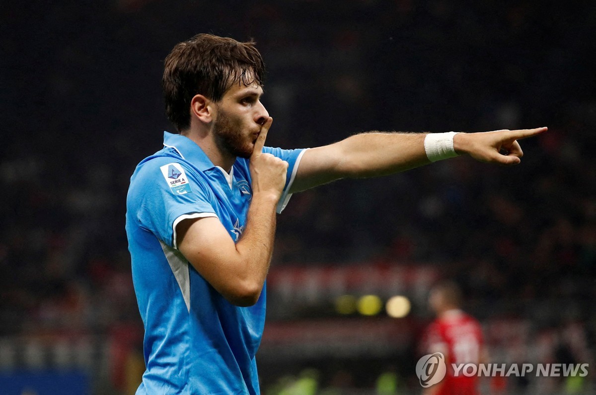 'PSG 이적 임박' 크바라츠헬리아, 나폴리에 작별 인사