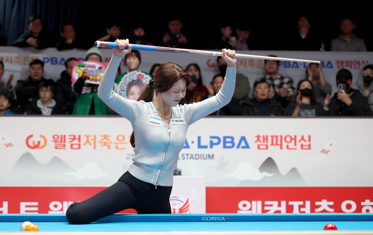 적수가 없는 김가영…여자프로당구 6연속 우승·36연승