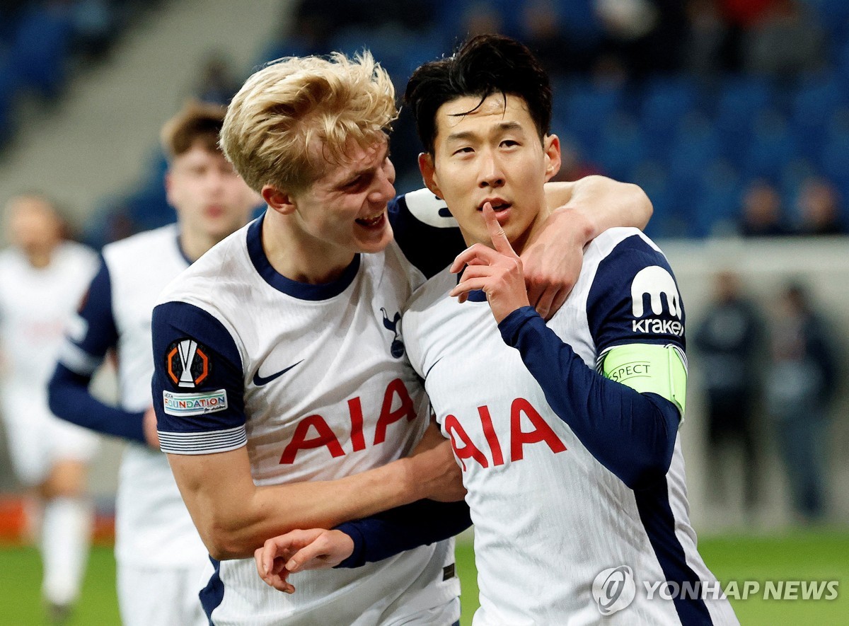 손흥민, 시즌 9·10호골 폭발…토트넘, 호펜하임에 3-2 승리(종합)